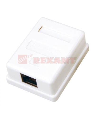 Розетка компьютерная 1xRJ-45 CAT5e (25шт/уп) REXANT 03-0121 в Березниках Розетки компьютерные и телефонные Pintop.ru