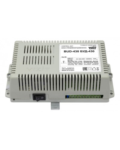 Блок управления Vizit БУД-430M в Березниках Блоки управления многоабонентные Pintop.ru