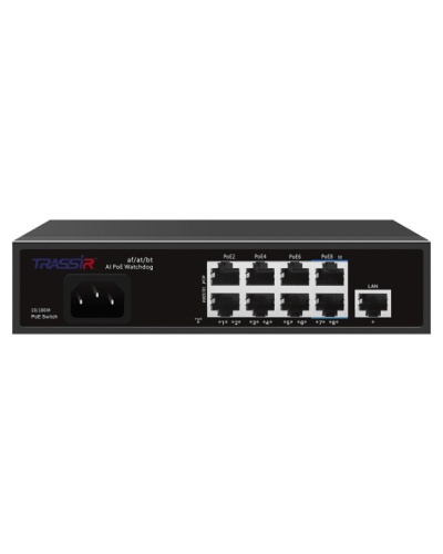 Неуправляемый коммутатор DSSL TRASSIR TR-NS1109-120-8PoE в Березниках Коммутаторы Pintop.ru