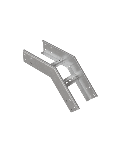 Угол лестничный вертикальный внешний 45 гр. 100х200х2,0 мм N КМ-профиль (LVL45-100-200-2.0 N) в Березниках Аксессуары для лотков Pintop.ru