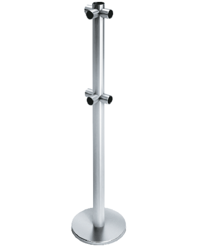 Стойка ограждения T-образная передвижная Oxgard ВЗР 2442.04 в Березниках Ограждения Pintop.ru