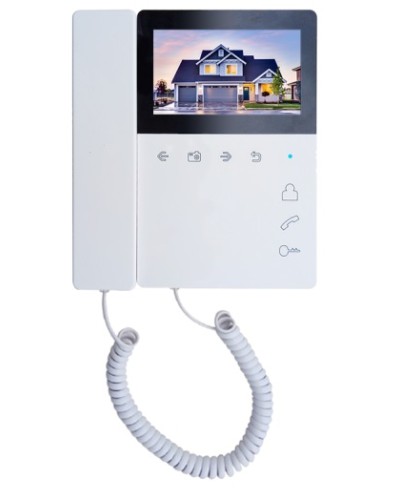 Монитор цветного видеодомофона Tantos Elly с трубкой VZ в Березниках Абонентские видеоустройства Pintop.ru