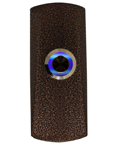 Накладная кнопка выхода с подсветкой Tantos TS-CLICK light (медный антик) в Березниках Кнопки выхода Pintop.ru