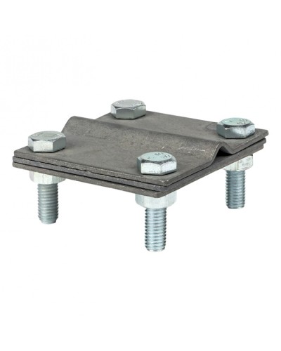 Зажим полоса 40 - прут 10 (3 пластины 70x70мм) Cu EKF PROxima (lp-g3101-cu) в Березниках Электротехническое оборудование Pintop.ru