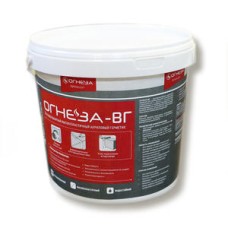 Герметик акриловый противопожарный Огнеза "ОГНЕЗА-ВГ", ведро 3 кг., цвет белый