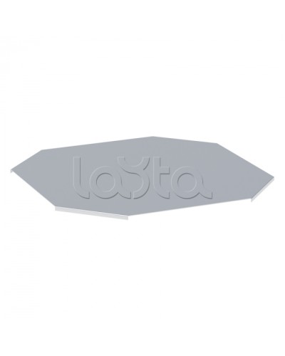 Крышка на ответвитель крестообразный лестничный усиленная 800 мм EKF (kxltp800-2) в Березниках Аксессуары для лотков Pintop.ru