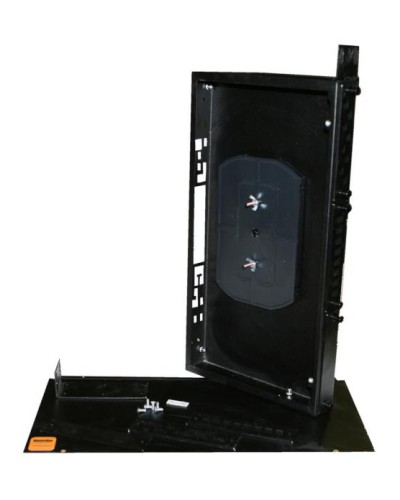 Бокс оптический Hyperline FO-19R-1U-3xSLT-W140H42-24UN-BK в Березниках Кросс оптический Pintop.ru