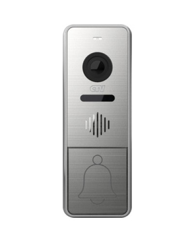 Вызывная панель CTV-D4005 (серебро) в Березниках Вызывные видеопанели малоабонентные Pintop.ru