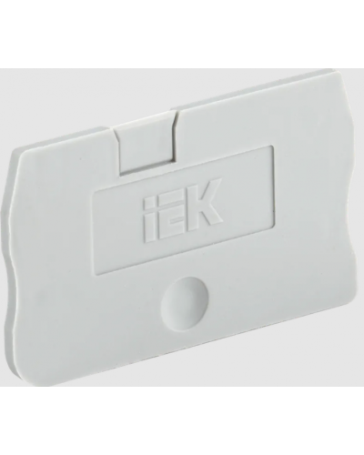 Заглушка для КПИ 2в-1,5/2,5 серая IEK (YZN11D-ZGL-002-K03) в Березниках Клеммные колодки Pintop.ru