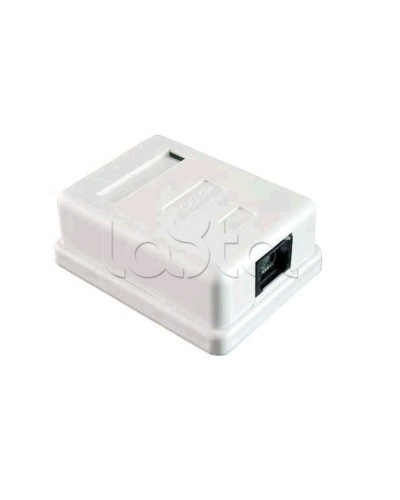 Розетка компьютерная 1xRJ-45 CAT5e экран (10шт/уп) REXANT 03-0122 в Березниках Коннекторы Pintop.ru