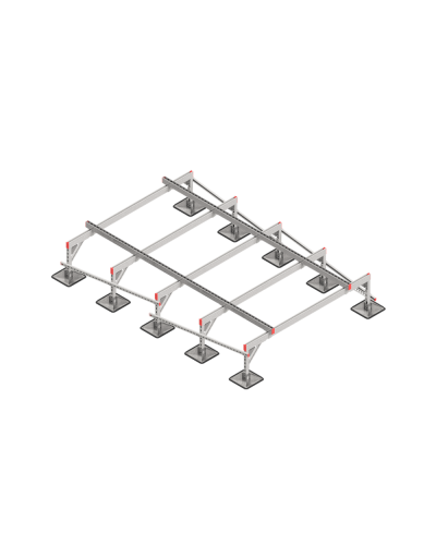 Опорная конструкция для установки оборудования TECHNORAPTOR STEELFOOT 2000х3000 тип 2 HD КМ-профиль (KM-TR-STF-SSEI-2000-3000-2 HD) в Березниках Системы видеонаблюдения Pintop.ru