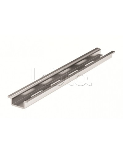 DIN-рейка OMEGA 2F 15.5х5.5 с перфорацией DKC 02130 в Березниках Крепежные изделия Pintop.ru
