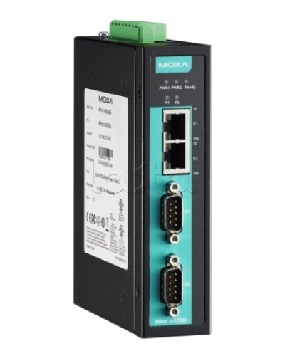 Сервер 2-портовый RS-232/422/485 в Ethernet Moxa NPort IA-5250AI в Березниках Дополнительное оборудование для ОПС Pintop.ru