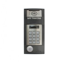 Многоабонентый антивандальный блок вызова со встроенной видеокамерой Метаком MК2018-RFiGV