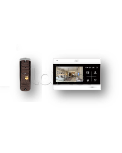 Комплект видеодомофона Fox FX-VD5S-KIT АГАТ 5B КОМПЛЕКТ (FX-CP8) в Березниках Комплекты домофонов Pintop.ru