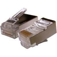 Коннектор RJ45 STP 8P8C, cat.6 TWT TWT-PL45/S-8P8C-6