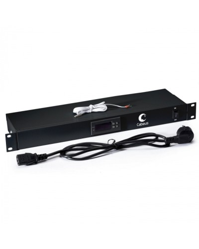 Панель управления температурой Cabeus JG01-BK в Березниках Аксессуары для стоек и шкафов Pintop.ru