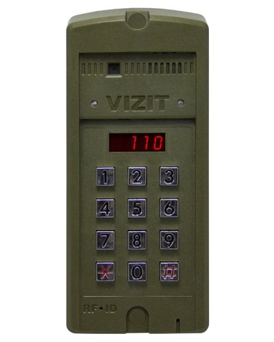 Блок вызова Vizit БВД-SM110RCP в Березниках Блоки вызова многоабонентные Pintop.ru