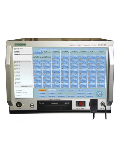 Блок управления центральный DSPPA MAG-6182 в Березниках Система оповещения и трансляции Dsppa Pintop.ru