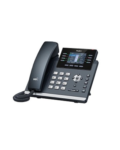 Yealink SIP-T44W - 12 аккаунтов, 2 порта USB, Wi-Fi, цветной экран, BLF, PoE, GigE, без БП, шт в Березниках Дополнительное оборудование для сетей Pintop.ru