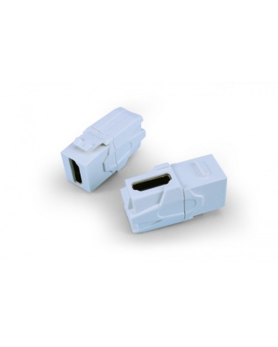 Вставка формата Keystone Jack Hyperline (KJ1-HDMI-AV18-WH) в Березниках Коннекторы Pintop.ru