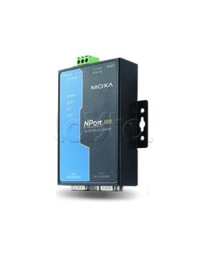Сервер 2-портовый RS-232/422/485 в Ethernet Moxa NPort 5250A в Березниках Дополнительное оборудование для ОПС Pintop.ru