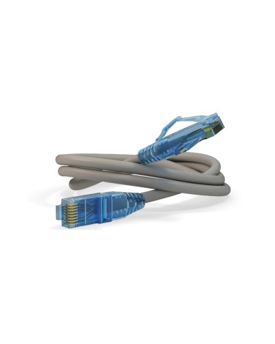 Патч-корд Hyperline PC-LPM-UTP-RJ45-RJ45-C6-1.5M-LSZH-GY в Березниках Патчкорды (медные) Pintop.ru