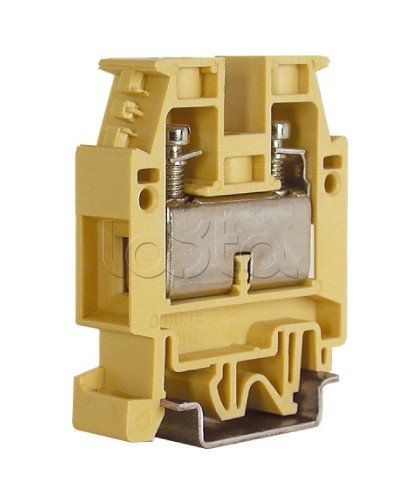 зажим бежевый 16 кв.мм DKC ZCB510 в Березниках Аксессуары для стоек и шкафов Pintop.ru