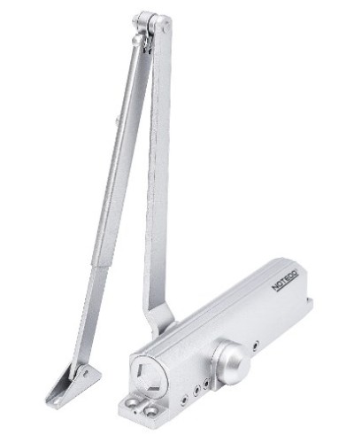 Доводчик NOTEDO DC-030-130 EN2-5, с рычажной тягой, DA+BC, (белый) в Березниках Доводчики Pintop.ru