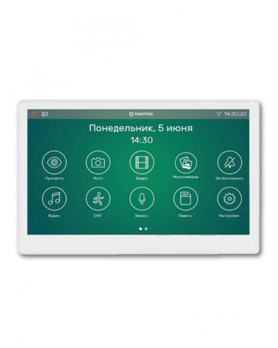 Монитор Tantos Stark HD SE Tuya (White) XL в Березниках Абонентские IP устройства Pintop.ru