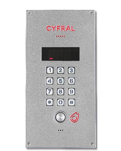 Блок вызова Цифрал CCD-20.1/TC ЦФРЛ.468369. в Березниках Блоки вызова многоабонентные Pintop.ru