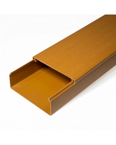 Кабель-канал бук 2-й замок в п/э 100х40 (8 м/уп) Промрукав (PR03.0206) в Березниках Огнестойкие кабельные линии Pintop.ru