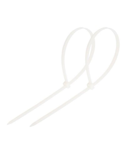 Стяжка нейлоновая неоткрывающаяся, безгалогенная (halogen free) 150x2.5мм, белая (100 шт) в Березниках Стяжки-хомуты Pintop.ru