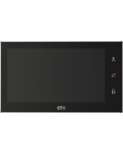 Монитор видеодомофона CTV-M4706AHD (черный) в Березниках Абонентские видеоустройства Pintop.ru