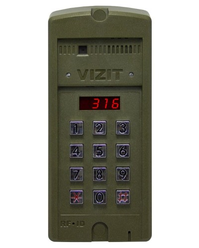 Блок вызова для совместной работы с БУД-302 Vizit БВД-316F в Березниках Блоки вызова многоабонентные Pintop.ru