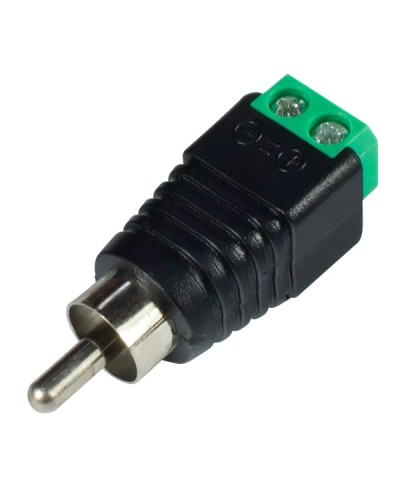 РАЗЪЕМ TS RCA штекер с клеммной колодкой, под винт Tantos в Березниках Коннекторы Pintop.ru