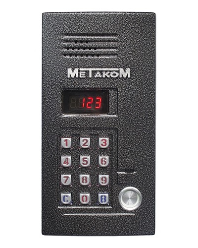 Блок вызова домофона Метаком MK2012-TM4EVN в Березниках Блоки вызова многоабонентные Pintop.ru