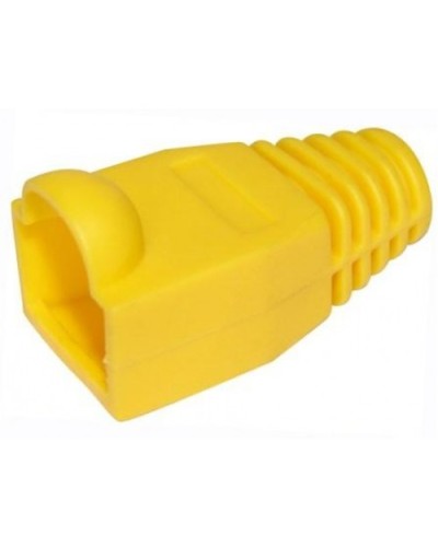 Колпачки защитные для кабеля 6,0мм cat.5, на соединение коннектора с кабелем (желтый) TWT TWT-BO-6.0-YL/100 в Березниках Коннекторы Pintop.ru