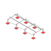 Опорная конструкция для установки оборудования TECHNORAPTOR FOOT 1500х4000 тип 2 HD КМ-профиль (KM-TR-F-SSEI-1500-4000-2 HD)