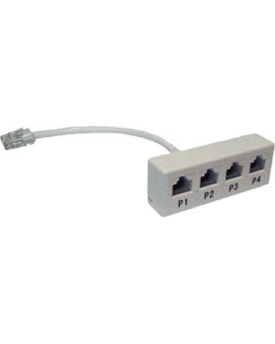 Y-адаптер 4 параллельных порта TWT TWT-Y-1P4 в Березниках Проходные адаптеры Pintop.ru