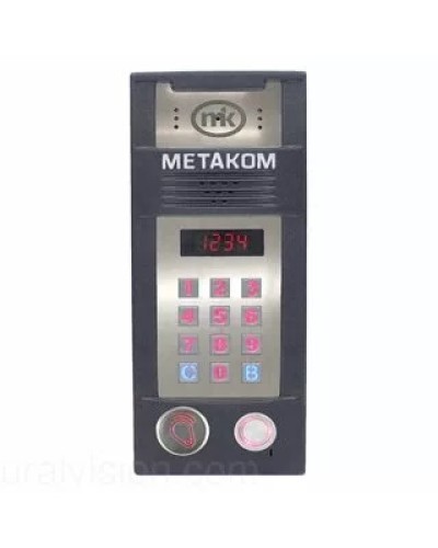 Многоабонентый антивандальный блок вызова со встроенной видеокамерой Метаком MК2018-RFMFV в Березниках Блоки вызова многоабонентные Pintop.ru