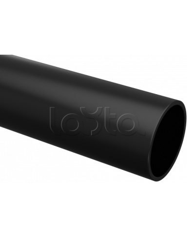 Труба гладкая ПВХ жесткая d25 мм (3 м) (111 м/уп) черная EKF-Plast (trg-25b-3m) в Березниках Гладкая труба Pintop.ru