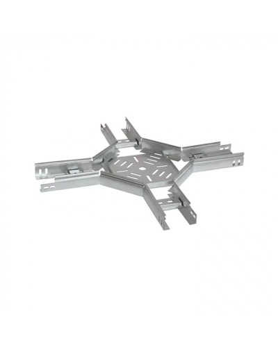 Х-образный ответвитель лестничный 400х80 (1,2 мм) Промрукав (PR08.5418) в Березниках Аксессуары для лотков Pintop.ru