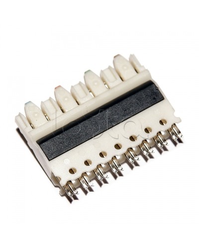 Модуль 110 типа 4-х парный Cabeus CB-4P в Березниках Кроссовое оборудование тип 110 Pintop.ru