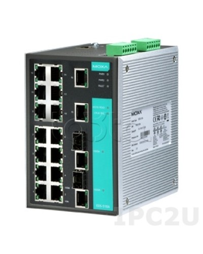 Коммутатор управляемый промышленный 18-портовыйMoxa EDS-518A в Березниках Коммутаторы Pintop.ru