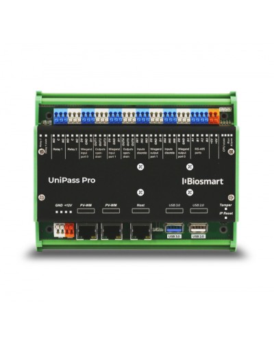 Контроллер управления доступом в бесконтактных СКУД и системах учета рабочего времени по венам ладони и RFID-картамBioSmart UniPass Pro в Березниках Контроллеры Pintop.ru