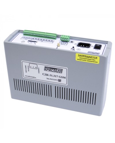 Блок контроля GSM Кристалл СДК-31.317GSM в Березниках Приемно-контрольные приборы Pintop.ru