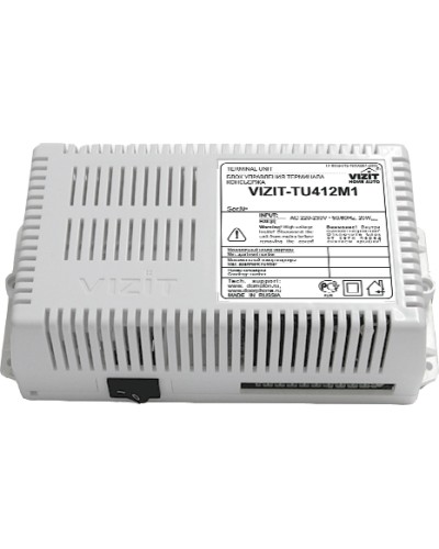 Блок управления терминала консьержа Vizit-TU412M1 в Березниках Блоки управления многоабонентные Pintop.ru