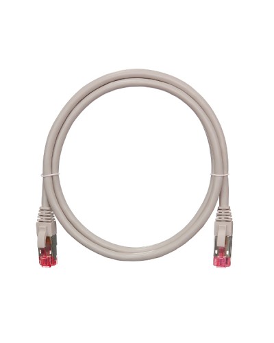 Шнур коммутационный 2хRJ45/8P8C S/FTP кат.6A (NMC-PC4SA55B-030-C-GY) NIKOMAX (3 м) в Березниках Патчкорды (медные) Pintop.ru