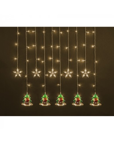 Гирлянда Navigator 95 029 NGF-D037-06 (бахрома звезды и елки RGBY 3*0.6м IP20) в Березниках Источники света(Лампы) Pintop.ru